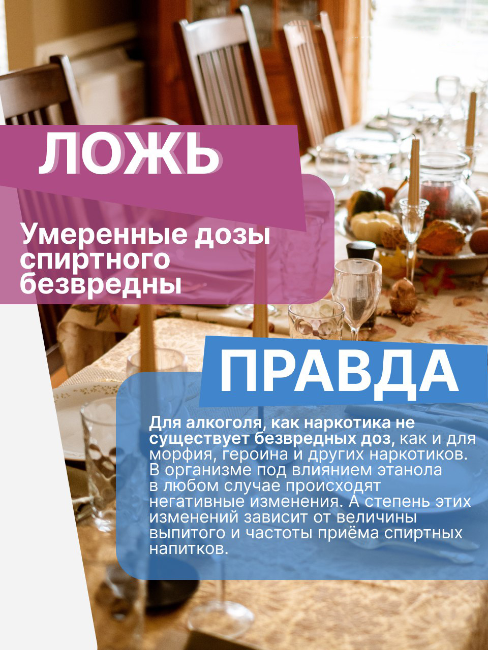 Собрали для вас самые распространенные ошибочные утверждения об алкоголе