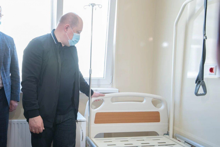 В Севастополе завершено строительство модульного корпуса инфекционной больницы