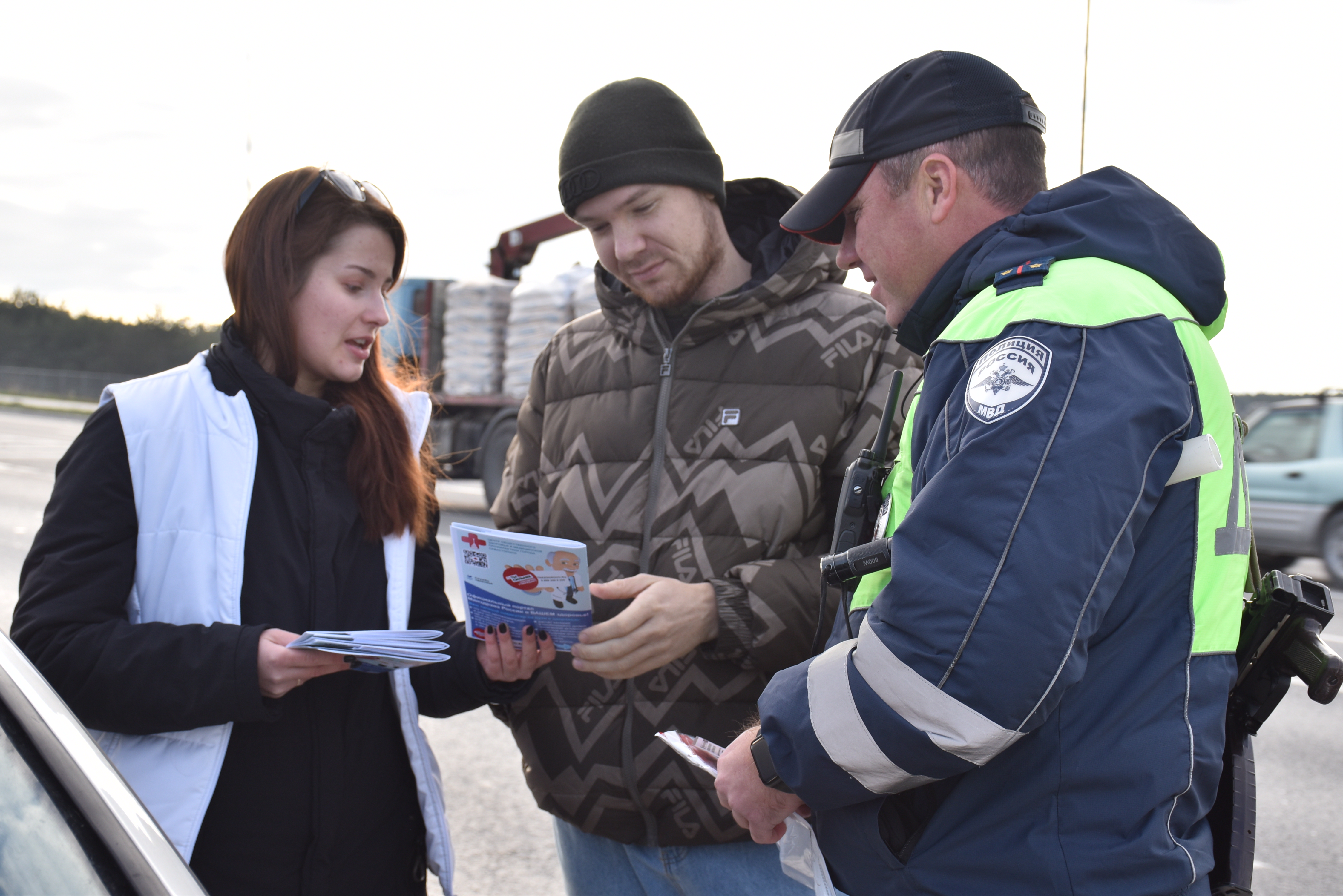 «День здорового водителя» провели севастопольские медики и сотрудники ГИБДД
