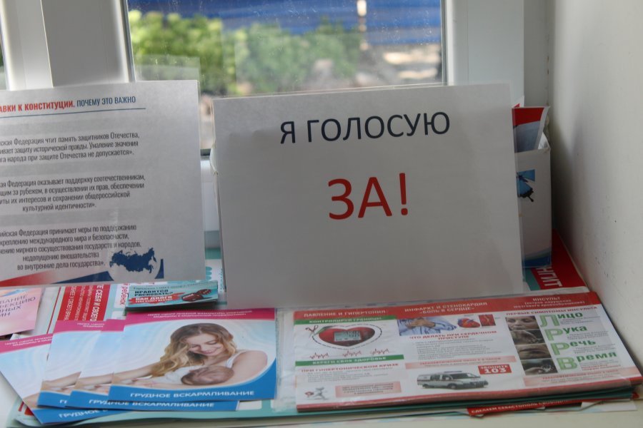 Коллектив Городской больницы № 4 проголосовал за поправки в Конституцию