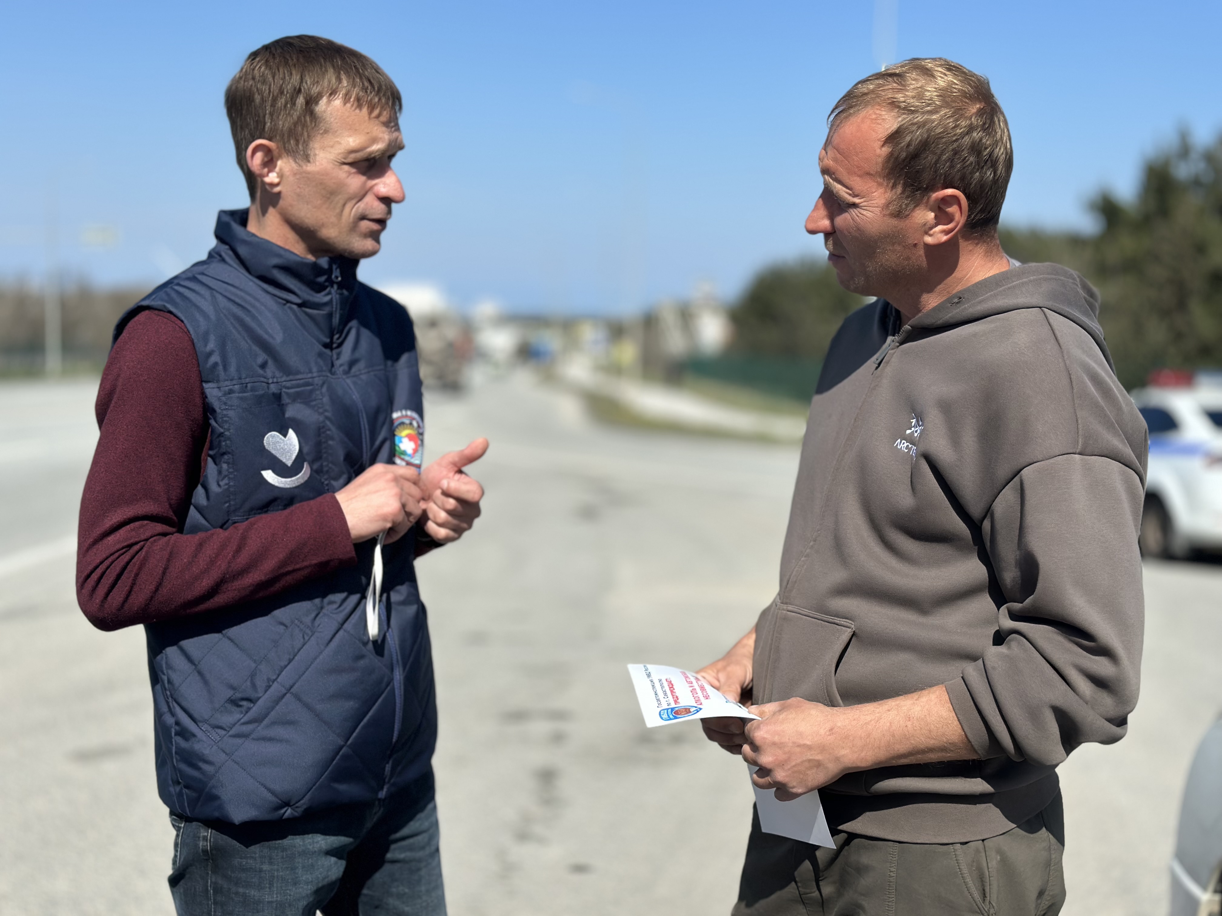 В Севастополе прошла первая в этом году акция «Здоровый водитель»