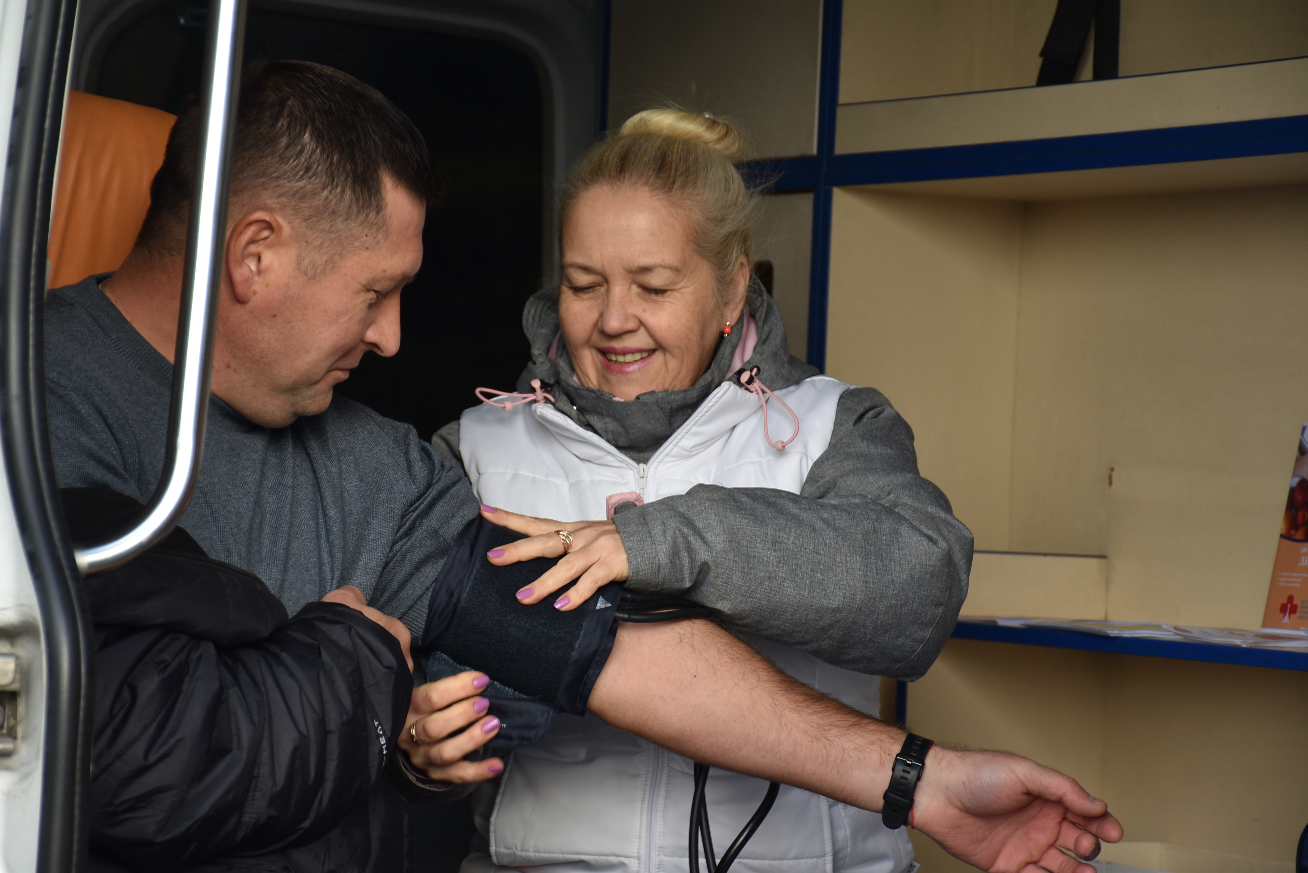 «День здорового водителя» провели севастопольские медики и сотрудники ГИБДД