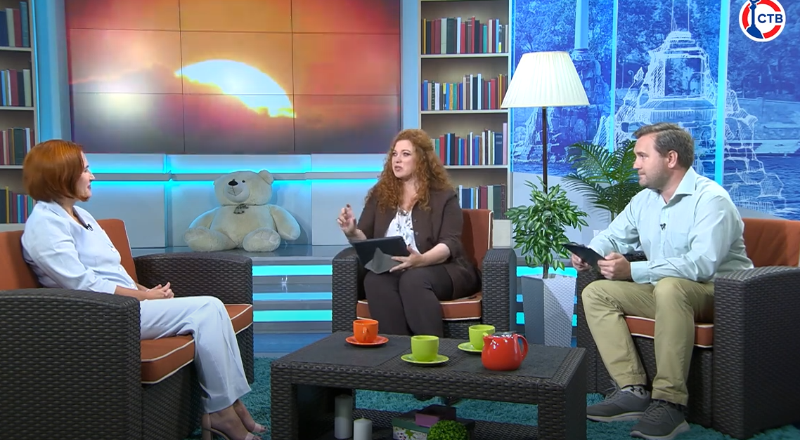 Елена Леванович в программе "Доброе утро, Севастополь" о грудном вскармливании