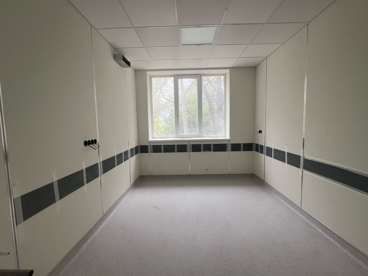 Капремонт баклаборатории в горбольнице № 5 будет завершен до конца года Капремонт баклаборатории в горбольнице № 5 будет завершен до конца года