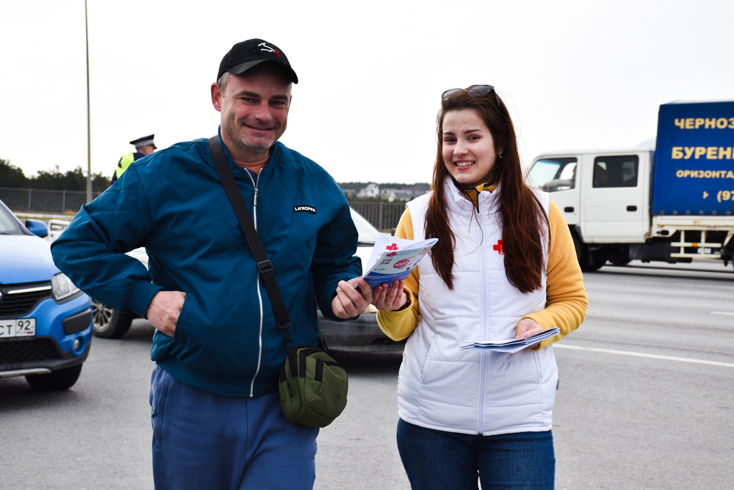 В Севастополе прошла акция «Здоровый водитель», организованная медиками и сотрудниками ГИБДД