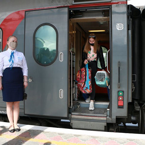 Пассажиров поезда «Санкт-Петербург – Севастополь» протестировали на COVID-19