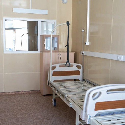 В Севастополе завершено строительство модульного корпуса инфекционной больницы