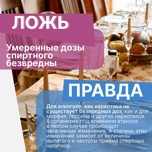 Собрали для вас самые распространенные ошибочные утверждения об алкоголе