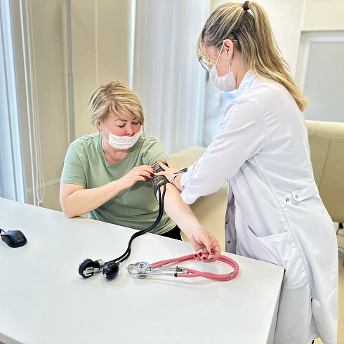 В новой поликлинике № 7 прошел первый День здоровья