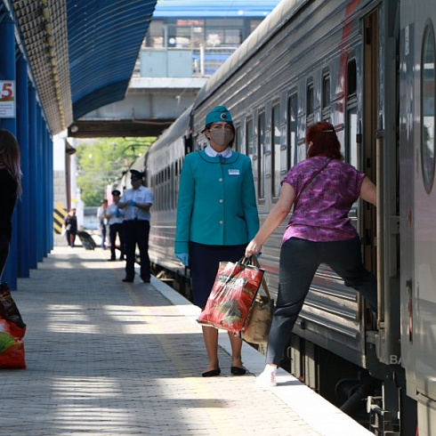 Пассажиров поезда «Санкт-Петербург – Севастополь» протестировали на COVID-19